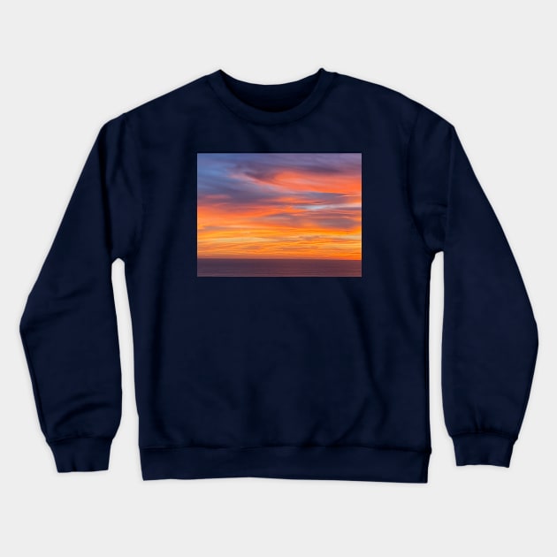 sunset clouds Crewneck Sweatshirt by lifemine